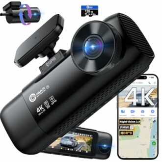 OMBAR T1 4K 3 Channel Dash Cam