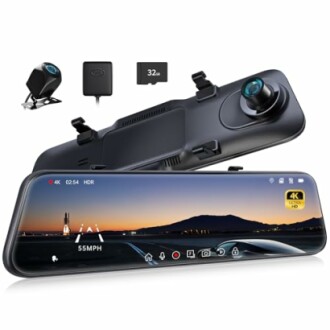 Pelsee P12 Pro 4K Mirror Dash Cam