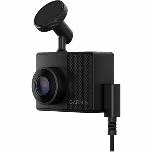 Garmin dash cam with cable and mount.